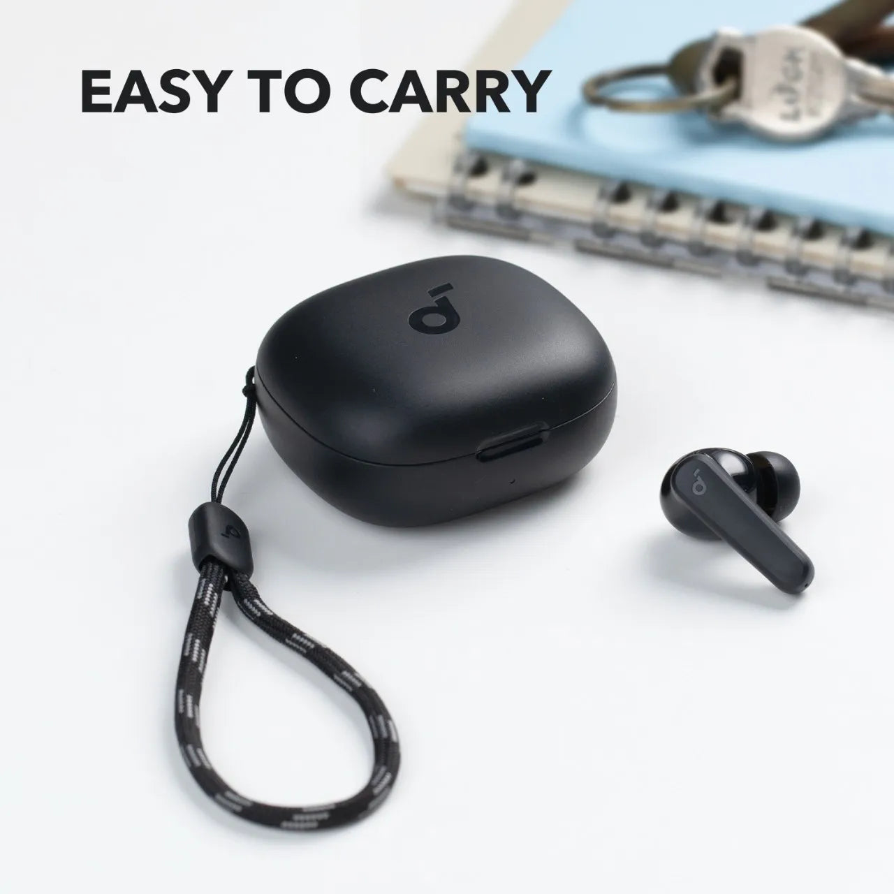 Wireless Earbuds 10mm Drivers with Big Bass Bluetooth 5.3 30H Long Playtime Water-Resistant